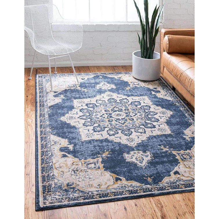 Bungalow Rose Traditional Classic Vintage Inspired Area Rug With Warm